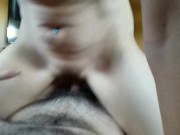 She rides me til I cum in her pussy 7/16