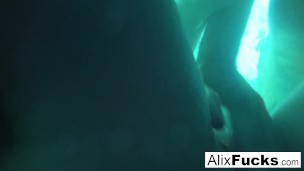 Underwater lesbian fun with Alix and Jenna