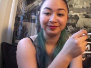 Miss Dee Nicotine Fetish Smoking Slave Girl!