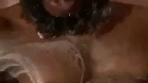 SOAPY BIG BLACK DICK IN SHOWER