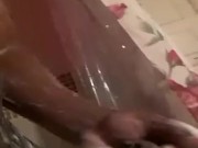 Wet soapy shower