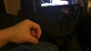 I just had to stroke my cock!