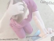 Seductive nurse blowjob scrubs medical fetish deep throat cocksucking 10/16