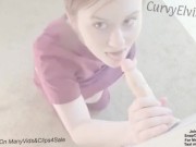 Seductive nurse blowjob scrubs medical fetish deep throat cocksucking 15/16