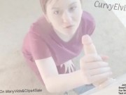 Seductive nurse blowjob scrubs medical fetish deep throat cocksucking 8/16