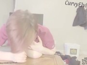 scrubs blowjob- pov nurse deep throat cock worship 14/16