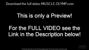 Musclegod Crushes a Watermelon with his Big Hairy Thighs! (Trailer 1)
