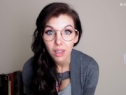 Lusty Librarian Creampie & Blowjob POV Fuck TEASER Sexy Nerdy Glasses MILF
