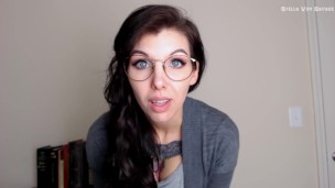 Lusty Librarian Creampie & Blowjob POV Fuck TEASER Sexy Nerdy Glasses MILF