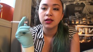 Miss Dee Nicotine Chain Smoking Fetish