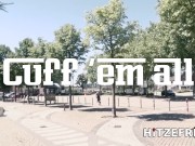 HITZEFREI Sexy German babe with huge tits wants it hard 1/16