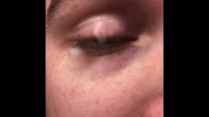 Couple Times that My Cum got Stuck on My Eyelashes :p