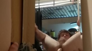 Trying out my new dildo!