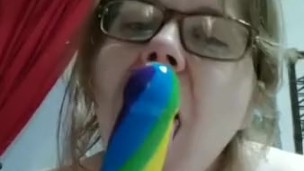 Sucking my lollipop for the boys on Snapchat.. I'm such a tease.