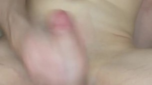 REQUESTED: Kneeling masturbation cumming towards cam.
