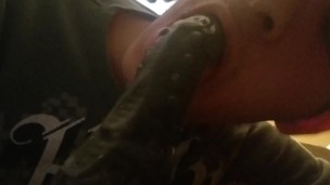 Bad Dragon Ridley comes in my mouth