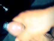 Filling the condom up