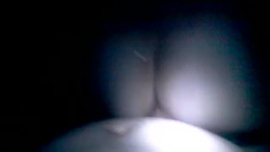 girl getting fucked doggy style in the dark