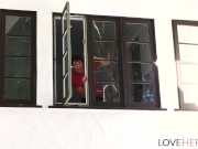 LoveHerFeet - Sexy Blonde Teen With Perfect Ass Rides a Large Cock 3/16