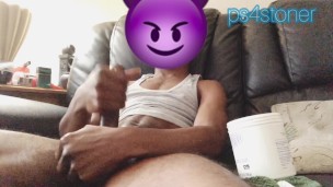 jacking on my couch