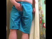 Peeing My Gym Shorts