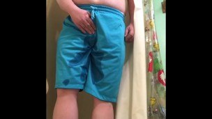 Peeing My Gym Shorts