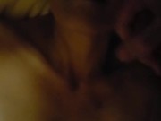 Blonde Hotwife facial 10/16