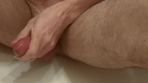 masturbation in bathroom