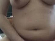 I cum on top, nipples get hard while I orgasm 12/16