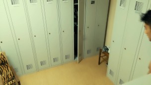 My way to the bathroom at work BIG DICK and smooth ass