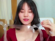 fake boobs 鉴别网络假胸，展示1分钟变大术 污老师炎炎