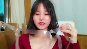 fake boobs 鉴别网络假胸，展示1分钟变大术 污老师炎炎