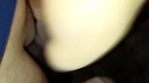 BIG WHITE DICK FUCKS HIS TOY DEEP COCK RING