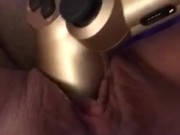 Teen Gamer Girl Masturbates With a PS4 Controller!