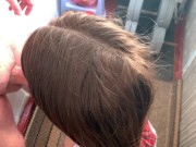 Petite neighbor fucks / sucks dick and swallows cum 11/16