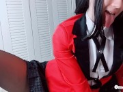 Yumeko Jabami Compulsive Ahegao Tease Omankovivi Hentai 4/16