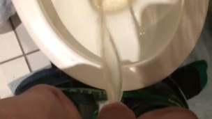 Teen cock pissing