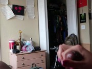 BBC FOOTJOB & CUM ON TOES 12/16