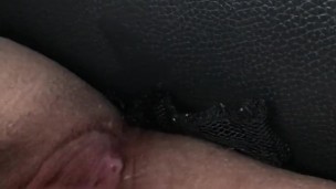 PUBLIC SQUIRT Stuck in Traffic. Quick Public Squirting Pussy Play!