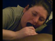 Woke her up on vacation with BBc in her throat 13/16