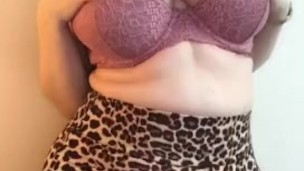 dancing with my big natural tits