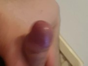 Quickly cum before bed