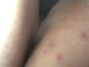 Cumming with dildo