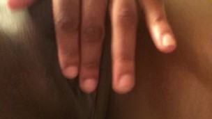 Making my fat wet pussy cream