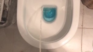 Long pissing at my friends house
