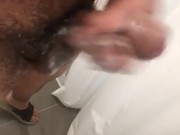 Almost git caught again damn close call shower