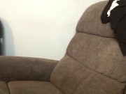 Stroking my cock to a video of me fucking my girl 2/16