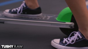 TUSHYRAW Avi Love Wears An Ass Plug All Day To Get Gaped At Night