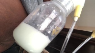 Ebony Lactating & Breast Pumping