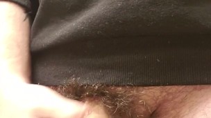 Playing with my thick dick